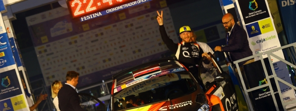 Luis Monzón-José Carlos Déniz saldrán primeros en el Rally Islas Canarias